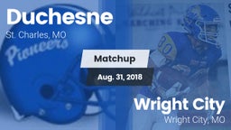 Matchup: Duchesne vs. Wright City  2018
