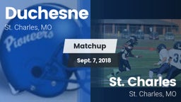 Matchup: Duchesne vs. St. Charles  2018