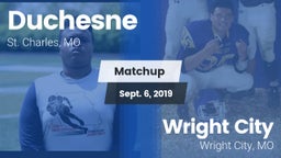 Matchup: Duchesne vs. Wright City  2019