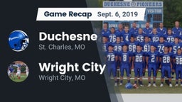 Recap: Duchesne  vs. Wright City  2019