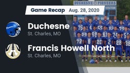 Recap: Duchesne  vs. Francis Howell North  2020