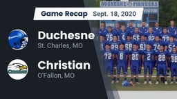 Recap: Duchesne  vs. Christian  2020