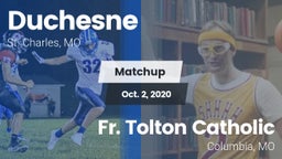 Matchup: Duchesne vs. Fr. Tolton Catholic  2020