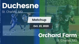 Matchup: Duchesne vs. Orchard Farm  2020