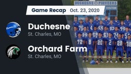 Recap: Duchesne  vs. Orchard Farm  2020