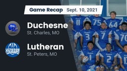 Recap: Duchesne  vs. Lutheran  2021