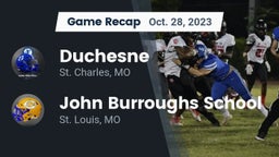 Recap: Duchesne  vs. John Burroughs School 2023