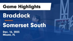 Braddock  vs Somerset South Game Highlights - Dec. 16, 2023