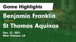 Benjamin Franklin  vs St Thomas Aquinas Game Highlights - Dec. 27, 2021