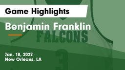 Benjamin Franklin  Game Highlights - Jan. 18, 2022