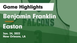 Benjamin Franklin  vs Easton  Game Highlights - Jan. 24, 2022