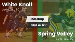 Matchup: White Knoll vs. Spring Valley  2017