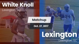 Matchup: White Knoll vs. Lexington  2017