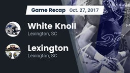 Recap: White Knoll  vs. Lexington  2017