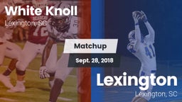 Matchup: White Knoll vs. Lexington  2018