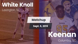 Matchup: White Knoll vs. Keenan  2019
