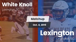 Matchup: White Knoll vs. Lexington  2019
