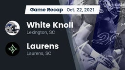 Recap: White Knoll  vs. Laurens  2021