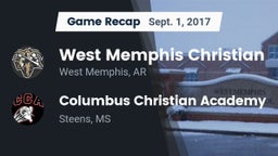 Recap: West Memphis Christian  vs. Columbus Christian Academy 2017