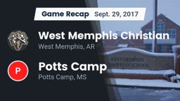 Recap: West Memphis Christian  vs. Potts Camp  2017