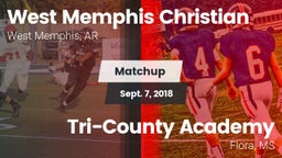 Matchup: West Memphis Christi vs. Tri-County Academy  2018