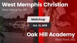 Matchup: West Memphis Christi vs. Oak Hill Academy  2018