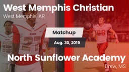 Matchup: West Memphis Christi vs. North Sunflower Academy  2019