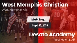 Matchup: West Memphis Christi vs. Desoto Academy  2019