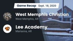 Recap: West Memphis Christian  vs. Lee Academy  2020