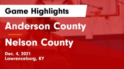 Anderson County  vs Nelson County  Game Highlights - Dec. 4, 2021