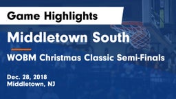 Middletown South  vs WOBM Christmas Classic Semi-Finals Game Highlights - Dec. 28, 2018