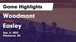 Woodmont  vs Easley  Game Highlights - Jan. 4, 2022