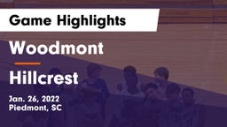 Woodmont  vs Hillcrest  Game Highlights - Jan. 26, 2022