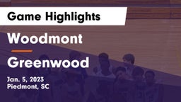 Woodmont  vs Greenwood  Game Highlights - Jan. 5, 2023