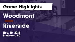Woodmont  vs Riverside  Game Highlights - Nov. 30, 2023