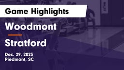 Woodmont  vs Stratford  Game Highlights - Dec. 29, 2023