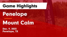 Penelope  vs Mount Calm  Game Highlights - Dec. 9, 2023