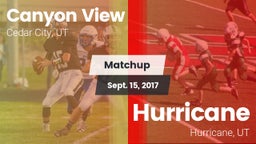 Matchup: Canyon View vs. Hurricane  2017