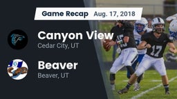 Recap: Canyon View  vs. Beaver  2018
