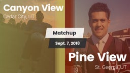 Matchup: Canyon View vs. Pine View  2018