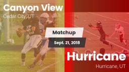 Matchup: Canyon View vs. Hurricane  2018