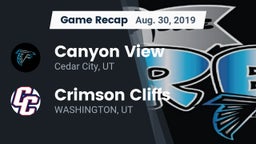 Recap: Canyon View  vs. Crimson Cliffs  2019