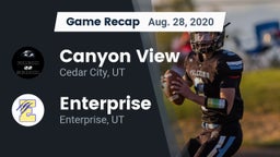 Recap: Canyon View  vs. Enterprise  2020
