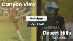Matchup: Canyon View vs. Desert Hills  2020