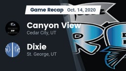 Recap: Canyon View  vs. Dixie  2020