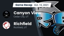 Recap: Canyon View  vs. Richfield  2021