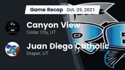 Recap: Canyon View  vs. Juan Diego Catholic  2021