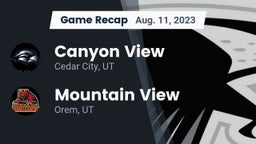 Recap: Canyon View  vs. Mountain View  2023