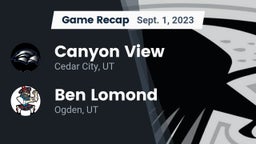 Recap: Canyon View  vs. Ben Lomond  2023