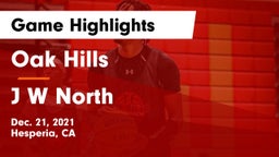 Oak Hills  vs J W North Game Highlights - Dec. 21, 2021